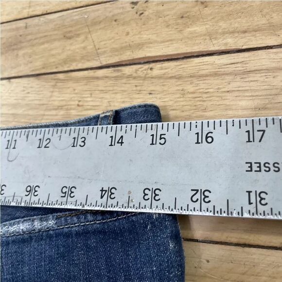 JOE’S Jeans Womens W 24 Cropped Ex-Lover Blue Gemma VTG Y2K LA Design 30in Waist - Picture 8 of 16